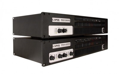 Lynx Pro Audio presents the new RS series Amplifiers