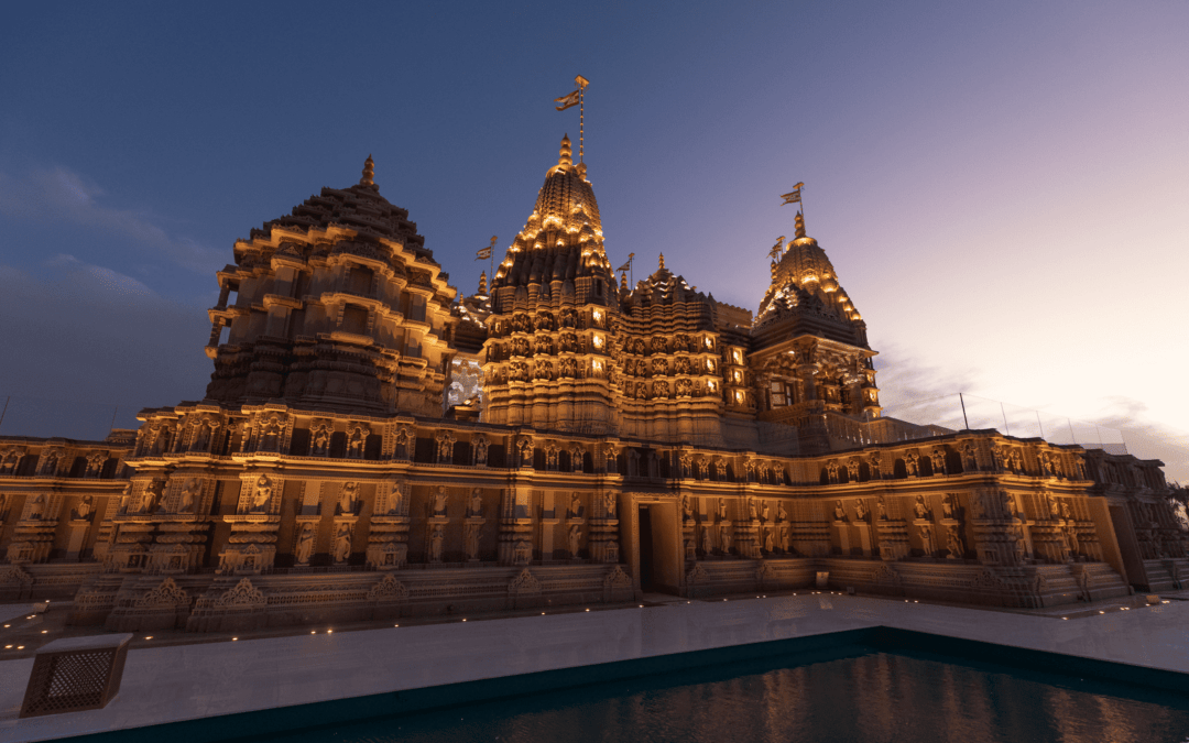 BAPS Hindu Mandir in Abu Dhabi from Lynx Pro Audio