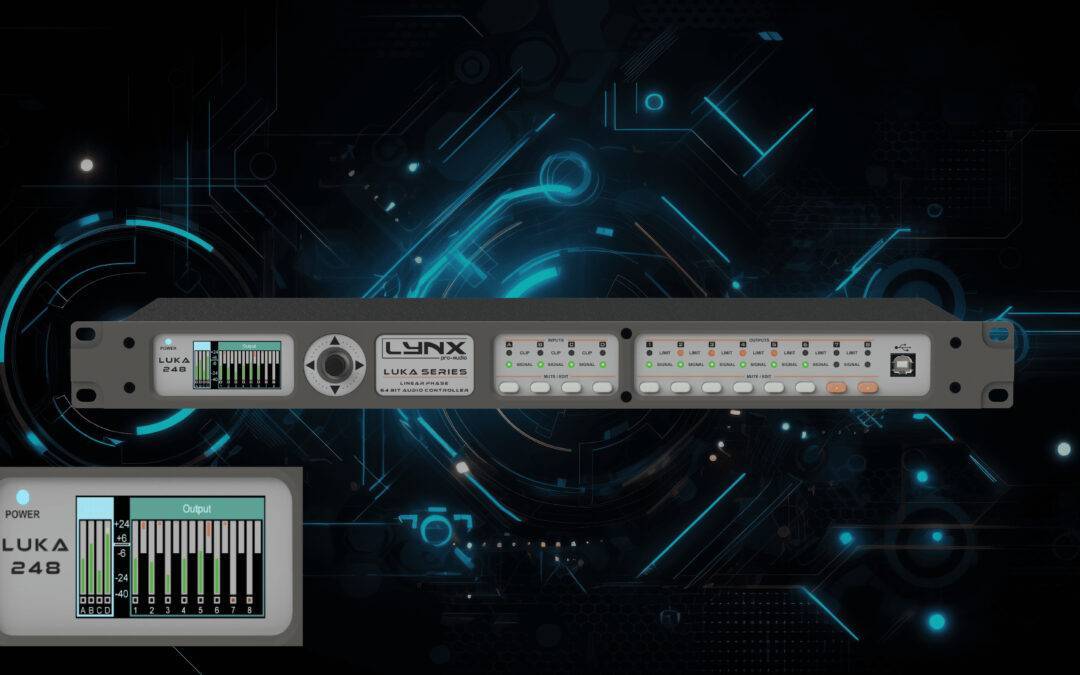 LUKA processor by Lynx Pro Audio front