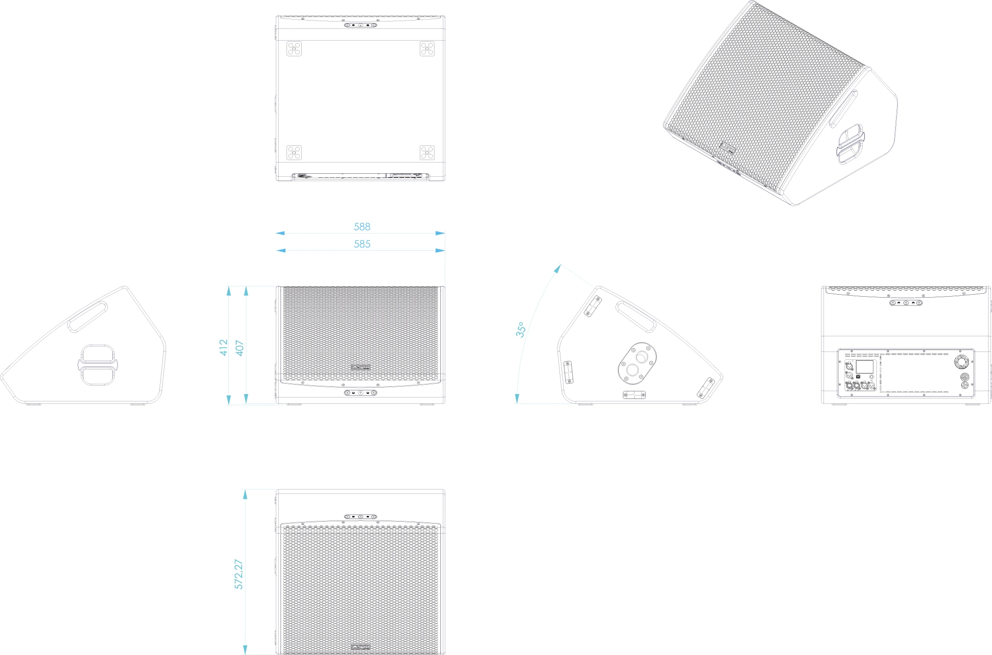 Dimensiones CSM-210